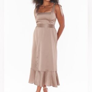 NWT Show Me Your MuMu satin dress